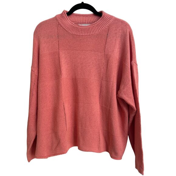 NWT FP Free People Beach‎ Sweater Coral Medium - Picture 1 of 5